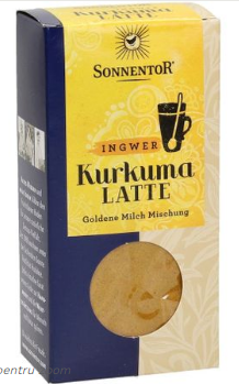 Latte Turmeric cu Vanilie Eco Sonnentor 60gr